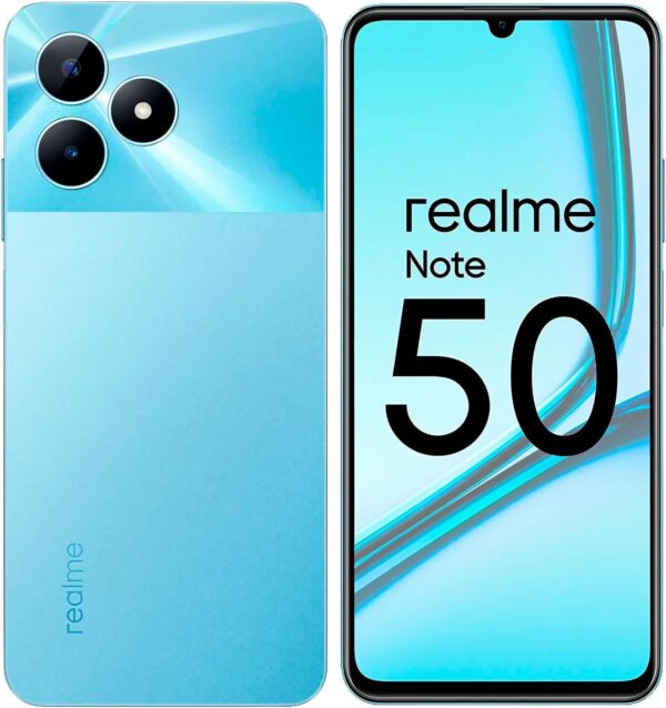 Smartphone Realme Note 50 3Gb Ram 64Gb GBTela 6.74 Dual Sim Azul celeste