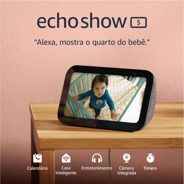 Echo Show 5 (3ª geração - 2023) | Smart display com Alexa - Image 6